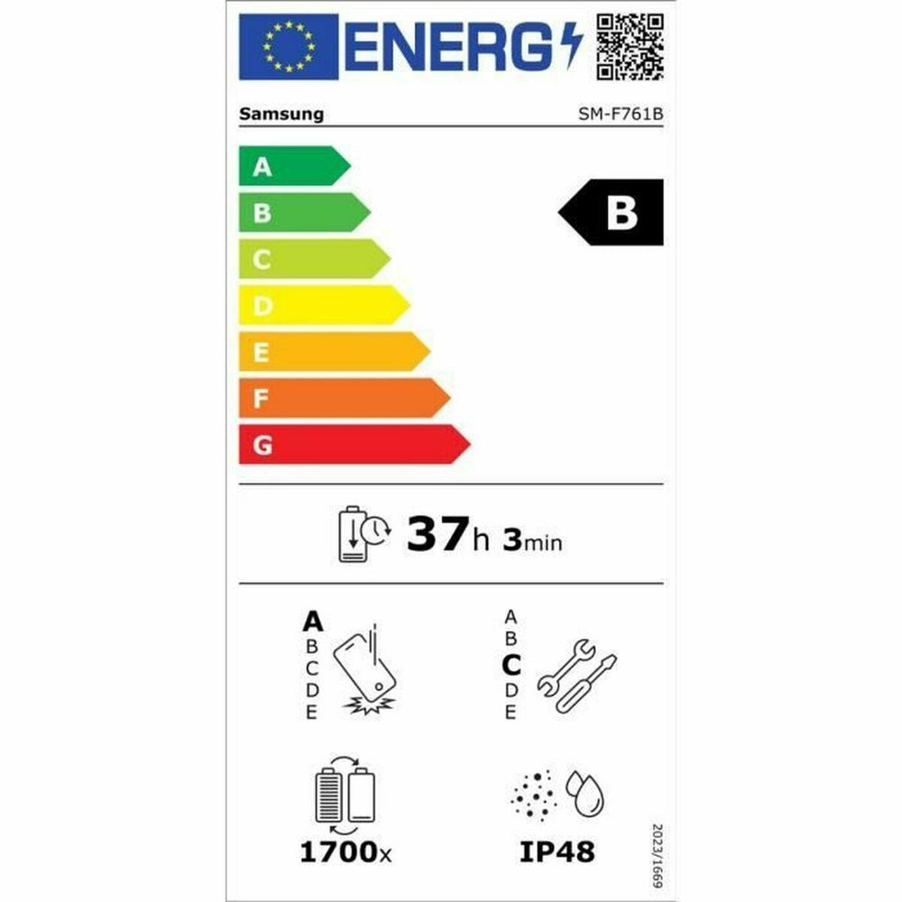Samsung SM-F761BZKHEUB 6,7" 8 GB RAM 256 GB Black