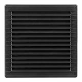 Ventilation grille EDM 87726 Anthracite 17 x 17 x 1,15 cm Mosquito net