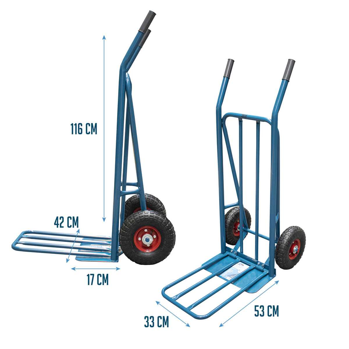Wheelbarrow Grip Steel 250 kg